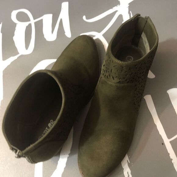 Carlos by Carlos  Santana Brett women round toe canvas ankle boot - Picture 6 of 8